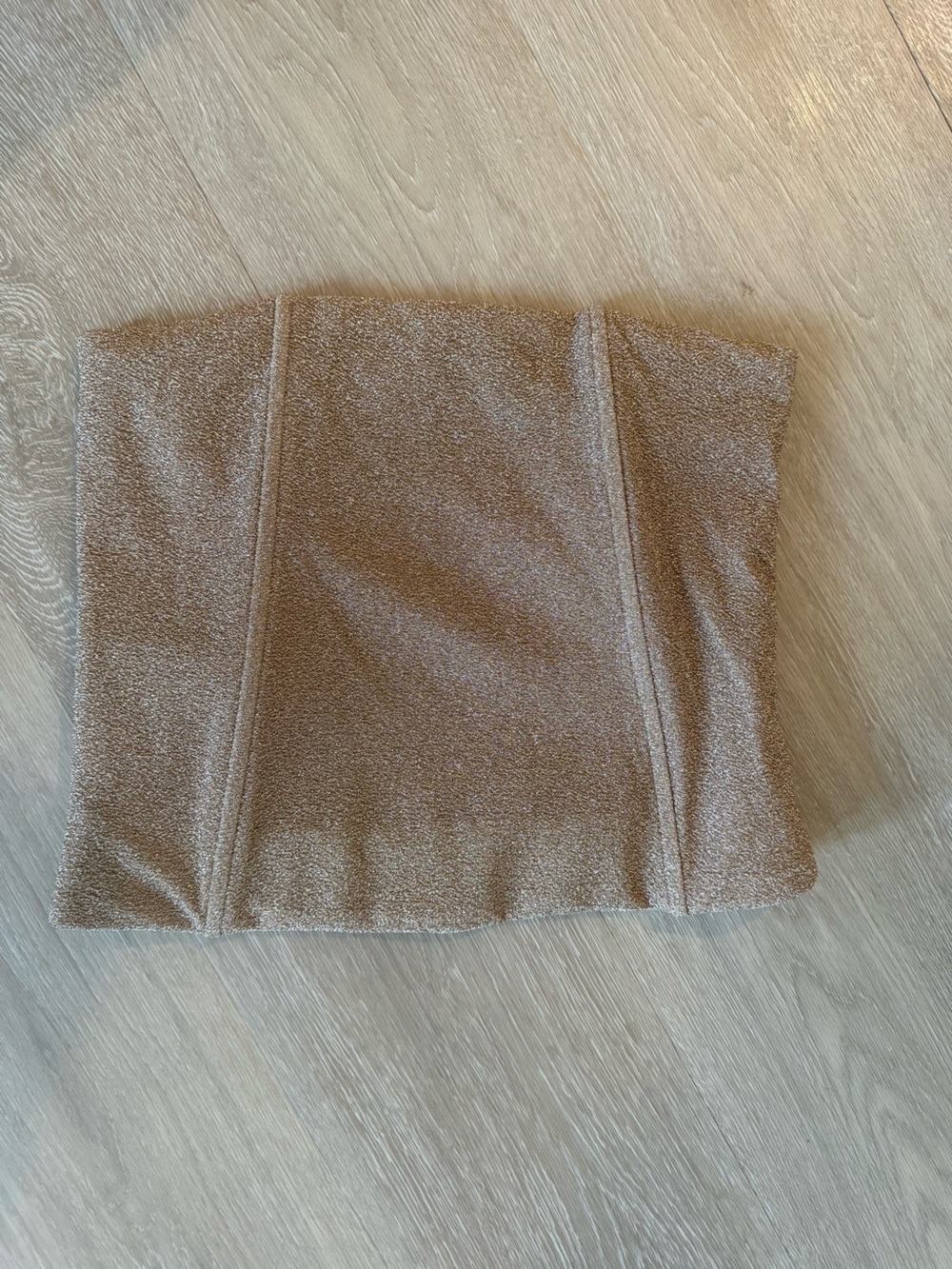 HYFVE Shimmery Gold Tube Top